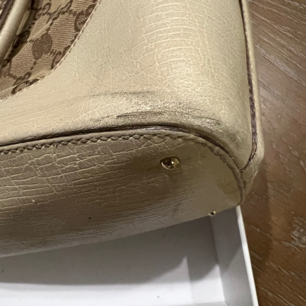 🌟Vintage Gucci Hasler Web Tote Monogram🌟 - Picture 3 of 12